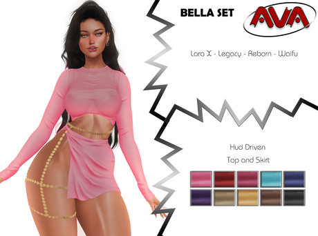 Second Life Marketplace - AVA BELLA SET FATPACK